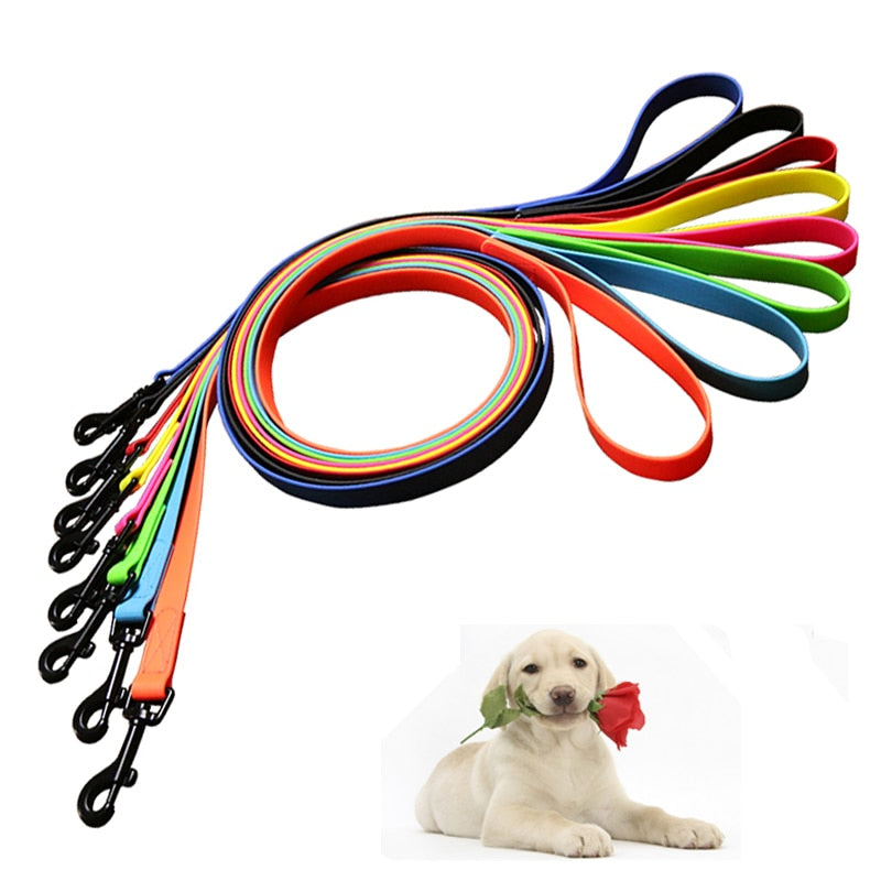 Pet shop Dog leash PVC Waterproof dog lead rope Cat leash anti dirty easy to clean for Big small dogs puppy pet products