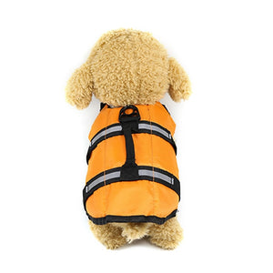 Dog Life Jacket Vests Outdoor Pet Dog Cloth Float  Puppy Rescue Swimming Wear Safety Clothes Vest Life Vest For Dogs Suit Xs-xl