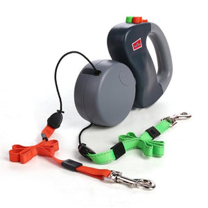 ABS Automatic Retractable Traction Rope With Two-headed Ccreative Dog Leash Dog Chain Pet Supplies dog accessories