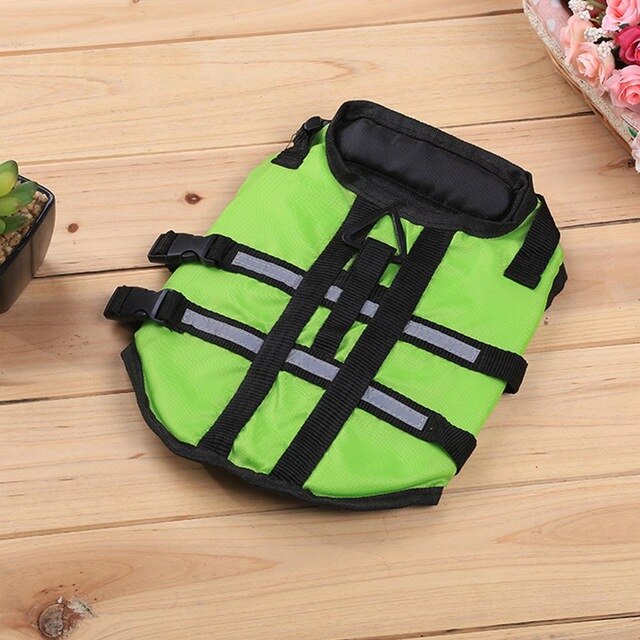 Outdoor Water Sports Supplies Summer Pet Life Jacket for Large Small Dogs Swimming Surf Floating Vest Life Jacket Hot Sale