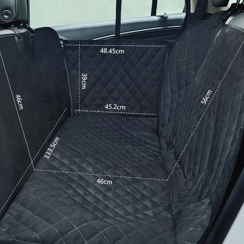 LanLan Oxford Fabric Nonslip Car None Seat Cover Dog Car Back Seat Carrier Waterproof None Mat Hammock Cushion Protector