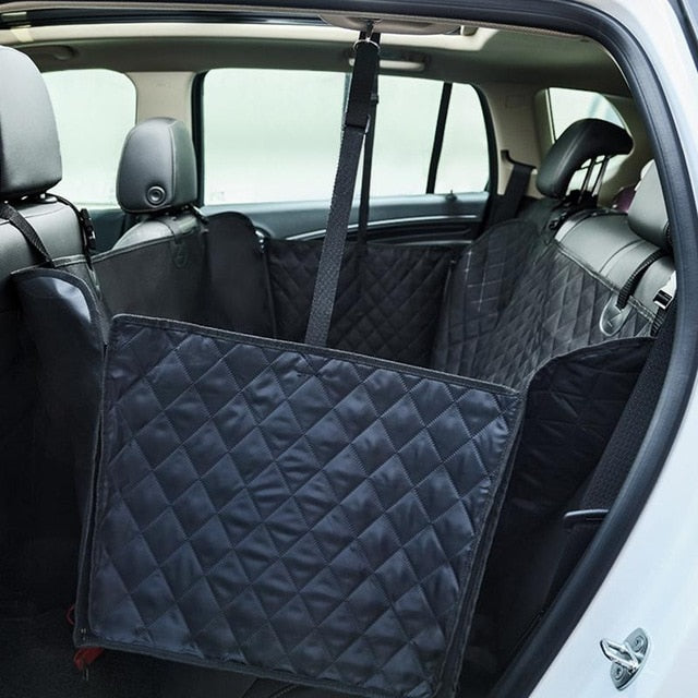 LanLan Oxford Fabric Nonslip Car None Seat Cover Dog Car Back Seat Carrier Waterproof None Mat Hammock Cushion Protector