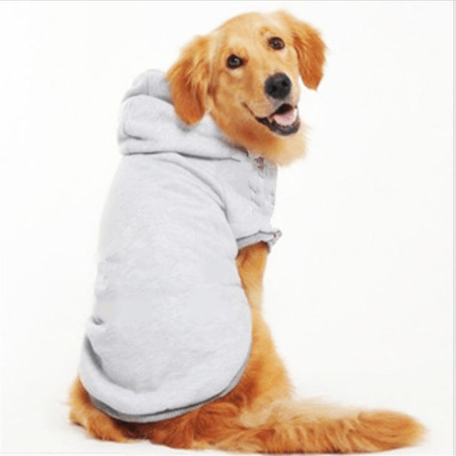 Fashion Big Dog Clothes for Golden Retriever Dogs Large Size Winter Dogs coat Hoodie Apparel Clothing for dogs Sportswear coat