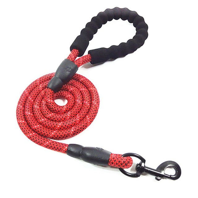 Reflective Large Dog Leash Nylon Rope For Medium Large Big Dog Pet Running Tracking Leashes Long Lead Dog Mountain Climbing Rope