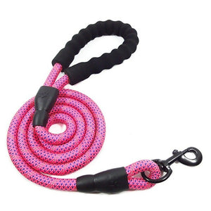 Reflective Large Dog Leash Nylon Rope For Medium Large Big Dog Pet Running Tracking Leashes Long Lead Dog Mountain Climbing Rope