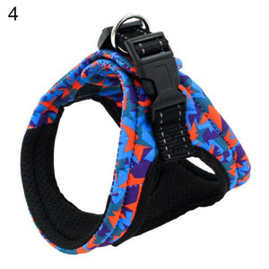 Pet Dog Puppy Adjustable Breathable Reflective Training Outdoor Walking Vest Harness Supplies