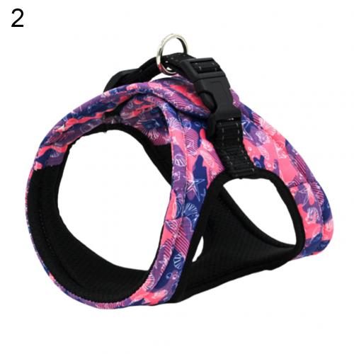 Pet Dog Puppy Adjustable Breathable Reflective Training Outdoor Walking Vest Harness Supplies