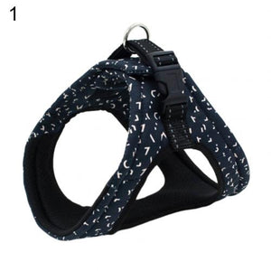 Pet Dog Puppy Adjustable Breathable Reflective Training Outdoor Walking Vest Harness Supplies