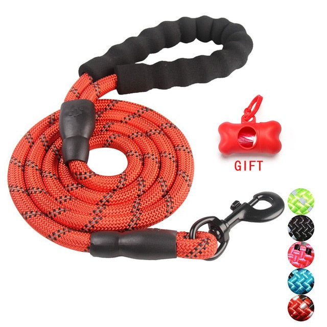 Durable Nylon Dog harness Color 1.5M Pet Dog Leash Walking Training Leash Cats Dogs Leashes Strap Dog Belt Rope