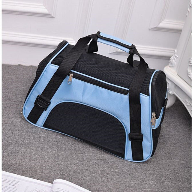 Portable Dog Cat Carrier Bag Pet Puppy Travel Bags Breathable Mesh Small Dog Cat Chihuahua Carrier Outgoing Pets Handbag