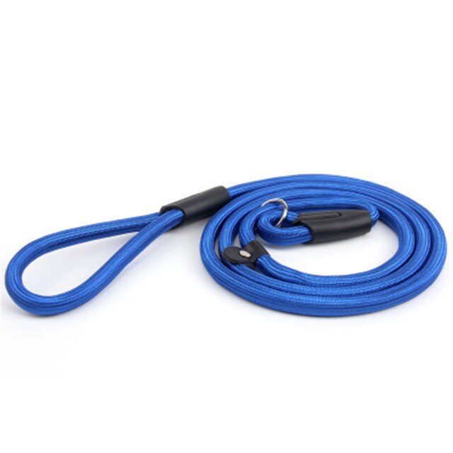 1pc 130cm Long 0.6cm Diameter Nylon Rope Pet Strap Strong Round Dog Slip Training Leash Walking Lead Collar Puppy Supplies