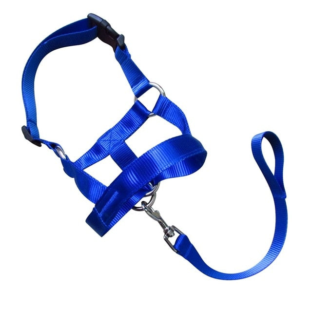 New Arrival  Dog Padded Head Collar Gentle Halter Leash Leader Stop Pulling Training Muzzles Tools