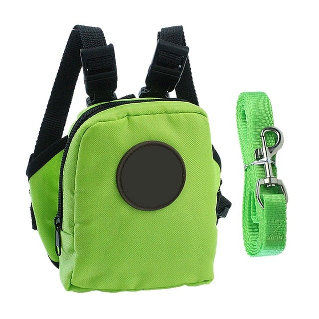 2019 Pet Puppy Dog Harness Bag With Leash Hiking Camping Outdoor Backpack For Small Dog Multifunction Dog Backpack Bag