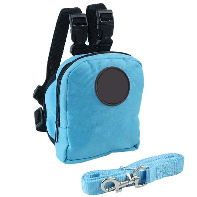 2019 Pet Puppy Dog Harness Bag With Leash Hiking Camping Outdoor Backpack For Small Dog Multifunction Dog Backpack Bag