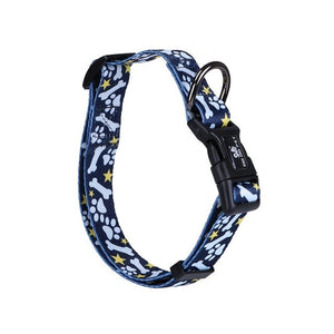 Multiple Styles Dog Collar Adjustable Colorful printing Pattern Designer Inspired flexible Pet Collar Leash Dog Supplies