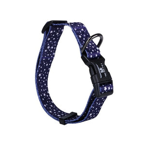 Multiple Styles Dog Collar Adjustable Colorful printing Pattern Designer Inspired flexible Pet Collar Leash Dog Supplies