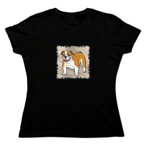 English Bulldog Pet Dog Women'S Novelty T-Shirt Harajuku Tee Shirt