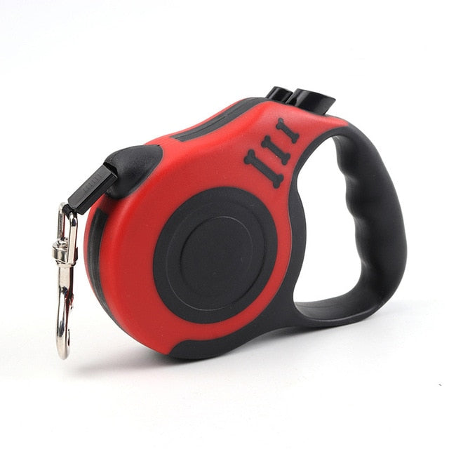 3M/5M Durable Dog Leash Automatic Retractable Nylon Dog Cat Lead Extending Puppy Walking Running Lead Roulette For Dogs