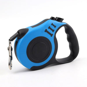 3M/5M Durable Dog Leash Automatic Retractable Nylon Dog Cat Lead Extending Puppy Walking Running Lead Roulette For Dogs