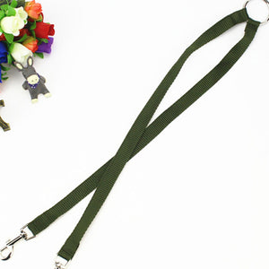 Durable Pet Double Head Leash Traction Rope For Two Dogs Walking Splitter