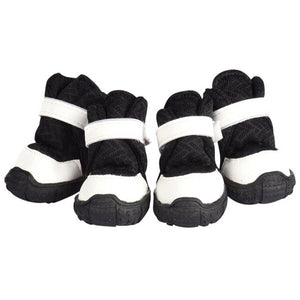 4 Pcs/Set Dog shoes Dog socksPet Waterproof Rain Shoes For Dog Dogs Medium Large Breathable Anti-slip Rain Boots