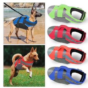 Pet Dog Life Jacket Safety Clothes Life Vest Collar  Saver Pet Dog Swimming Preserver Summer Swimwear