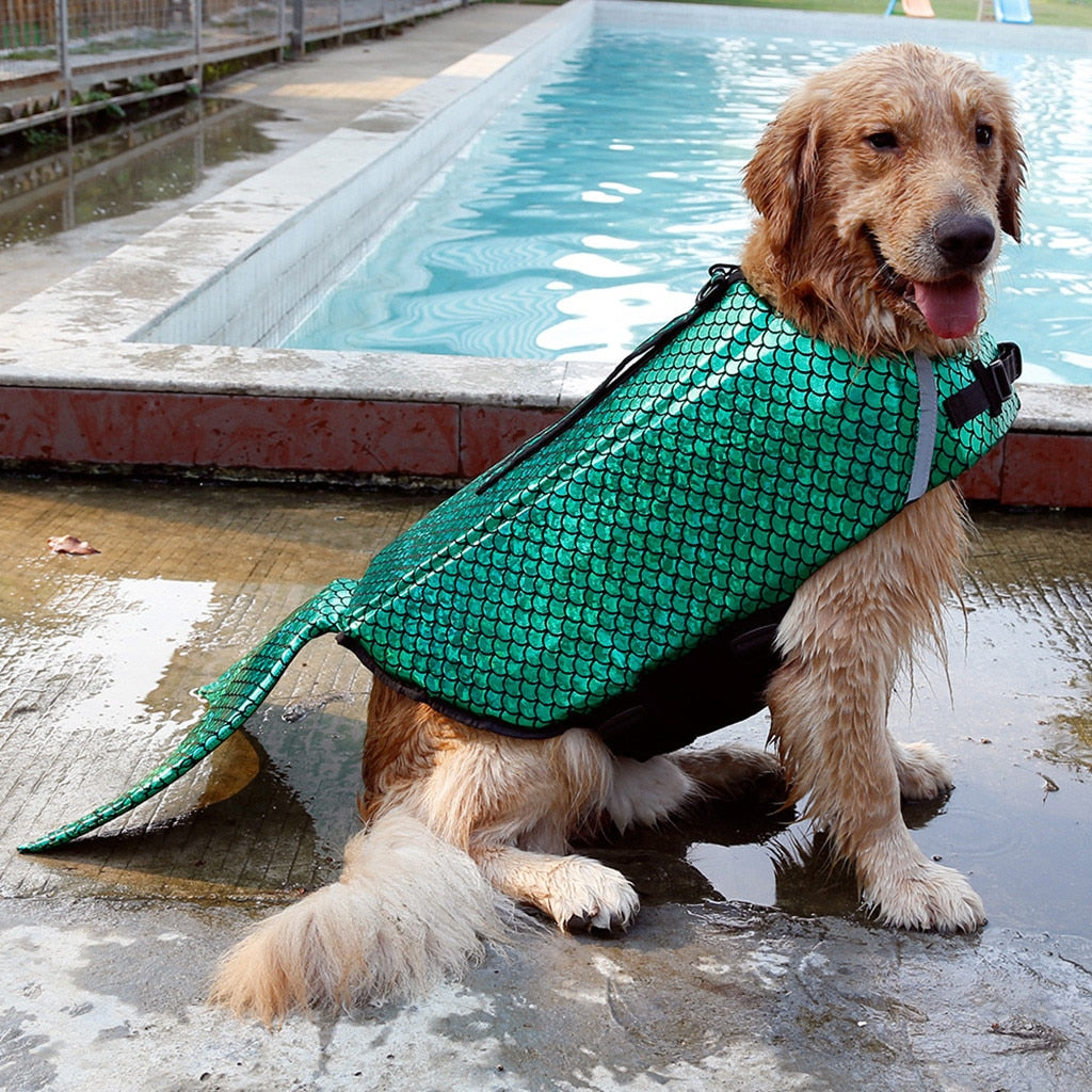 Pet Dog Life Swimming Jacket Float Vest Buoyancy Aid Vest Costume Clothes Dropshipping May02