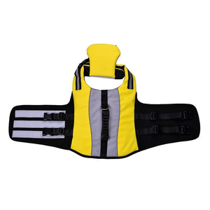 Pet Life Jacket Adjustable Dog Life Jacket Dog Life Vest Puppy Life Jacket Dog Lief Preserver Dog Safety Vest for Swimming