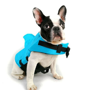 Pet Dog Life Vest Summer Shark Pet Life Clothes Dogs Jacket Dog Safety Swimwear Pets Safety Swimming Suit Dogs Vest Clothes