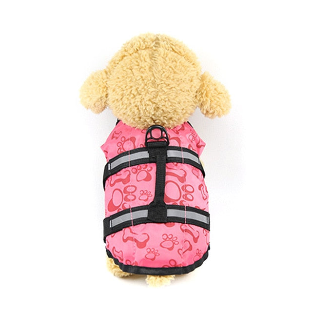 XS/S/M/L/XL/XXL Summer Pet Life Jacket Dog Safety Life Vest Clothes Pets Safety Swimming Suit For Small Medium Large Dog