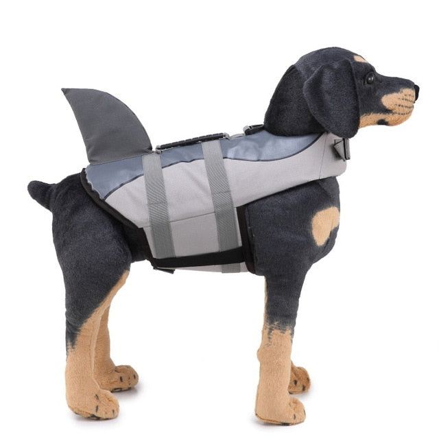 Mermaid Costume Shark Life Jacket For Small Large Dog Summer Dog Life Jacket Vest Swimwear Reflective Pet Clothes Swimming vest