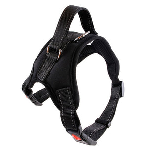 Nylon Dog Harness Vest Reflective Tape Breathable Mesh Pet Dogs Leash Harness Pet Products MYDING