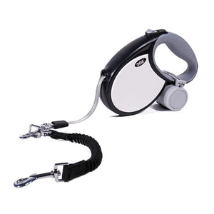 Dog Retractable Leash  Dog Extendable 5/7M Auto ABS/TPR Leash Automatic Dog Leash With Reflective Strip Pet Walking  Lead Tape