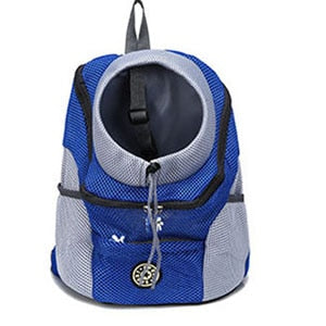 Venxuis Outdoor Pet Dog Carrier Bag Pet Dog Front Bag New Out Double Shoulder Portable Travel Backpack Mesh Backpack Head