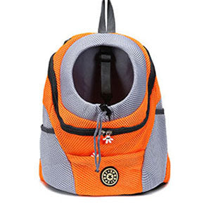 Venxuis Outdoor Pet Dog Carrier Bag Pet Dog Front Bag New Out Double Shoulder Portable Travel Backpack Mesh Backpack Head