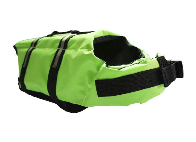 Dog Life Jacket Pet Saver Life Vest Swimming Preserver Dog Puppy Swimwear Surfing Swimming Vest Reflective Stripes XS-XL