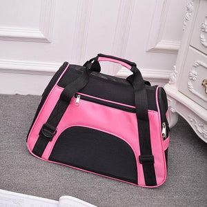 PUPISHE Pet Backpack Messenger Carrier Bags Cat Dog Carrier Outgoing Travel Packets Breathable Pet Handbag Yorkie Chihuahua