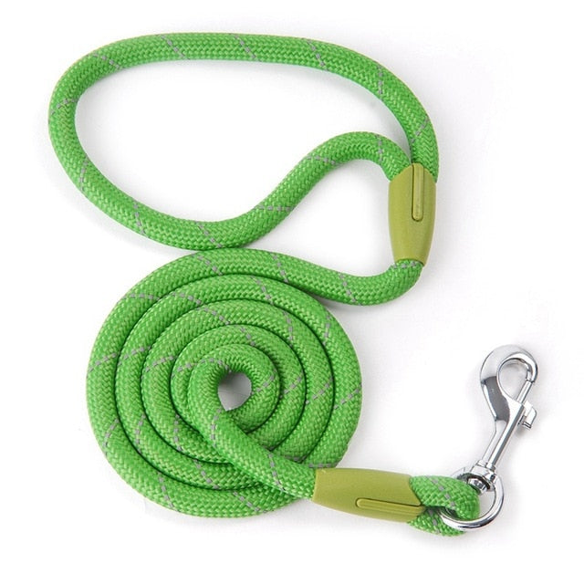 Pet Products Dog Leash For Small Large Dogs Leashes Reflective Dog Leash Rope Pets Lead Dog-Collar Harness Nylon Running Leashes