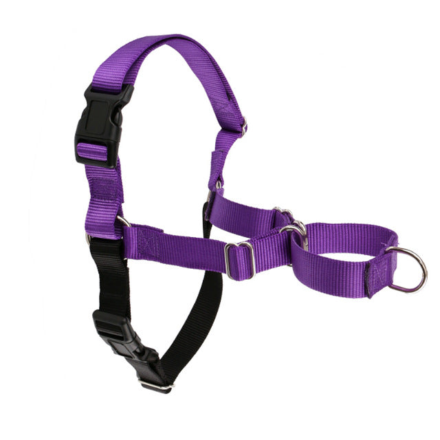 Adjustable Nylon dog Harness with Reflective No-Pull Harness Strees-free Walks with Your Pets Suiteble for Labrador