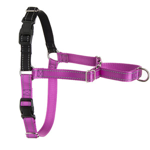 Adjustable Nylon dog Harness with Reflective No-Pull Harness Strees-free Walks with Your Pets Suiteble for Labrador