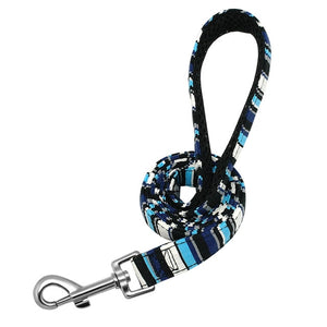 4ft Fashion Pattern Dog Leash Printed Nylon Pet Leash Rope For Small Medium Dogs Soft Pet Walking Leashes Chihuahua Pitbull