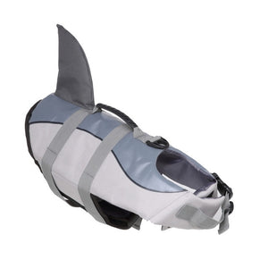 Dog Swimsuit Shark Pet Dog Life Vests Summer Pet Clothes Oxford Breathable Float Dog Life Jacket for Small Middle Large Dogs